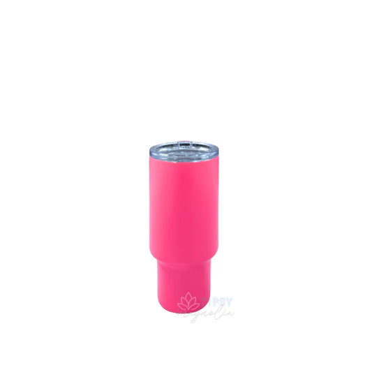 Powder Coated Hot Pink 2oz Lil' Tipsy Tumbler