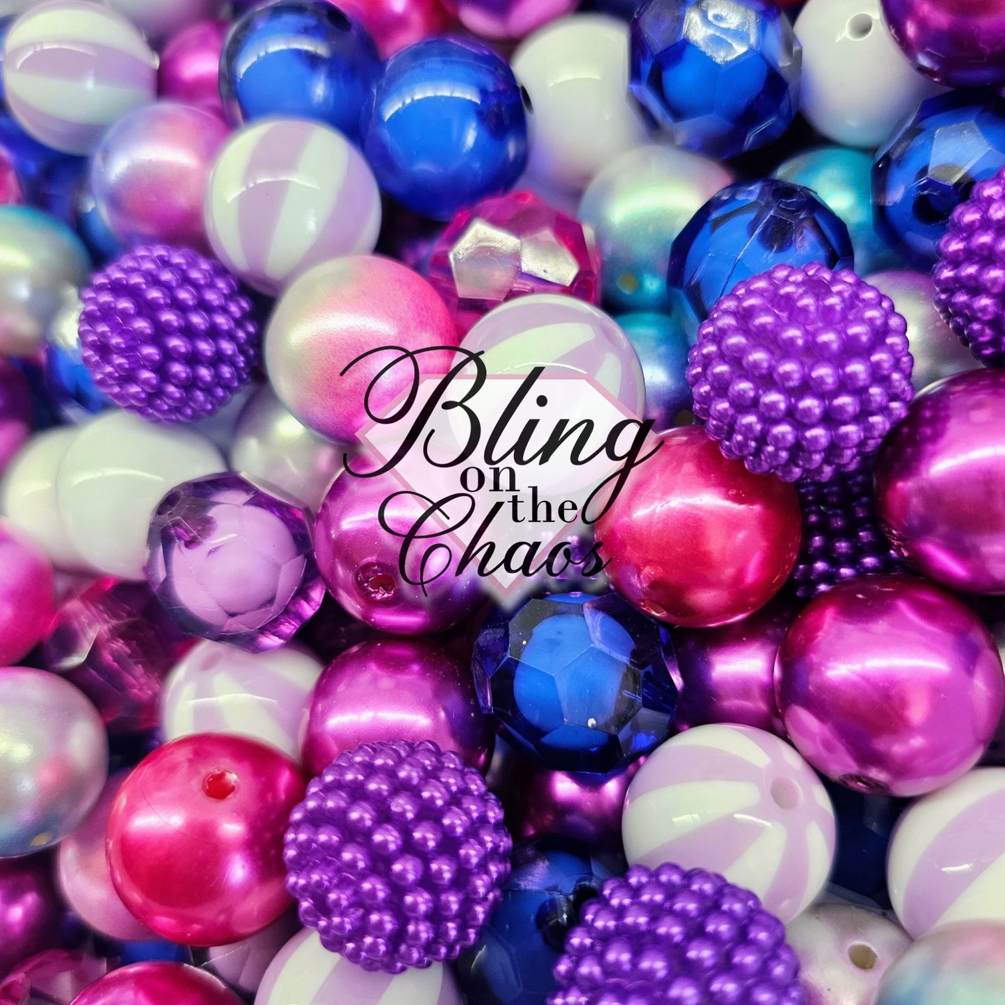 Party Favors Bubblegum 20mm-Bling on the Chaos