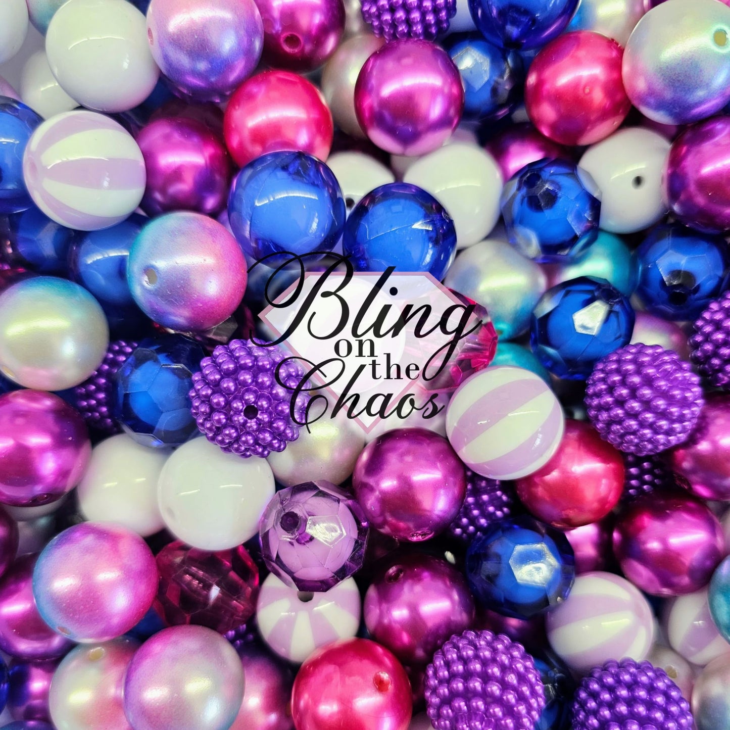 Party Favors Bubblegum 20mm-Bling on the Chaos
