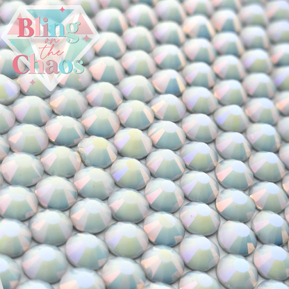 Mirage Solid White Rhinestone