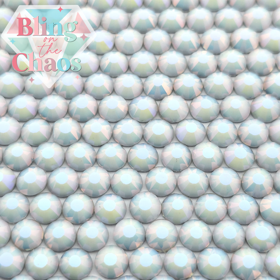 Mirage Solid White Rhinestone
