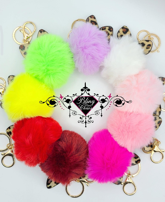 Pom Pom Keychain Surprise Pack-Bling on the Chaos