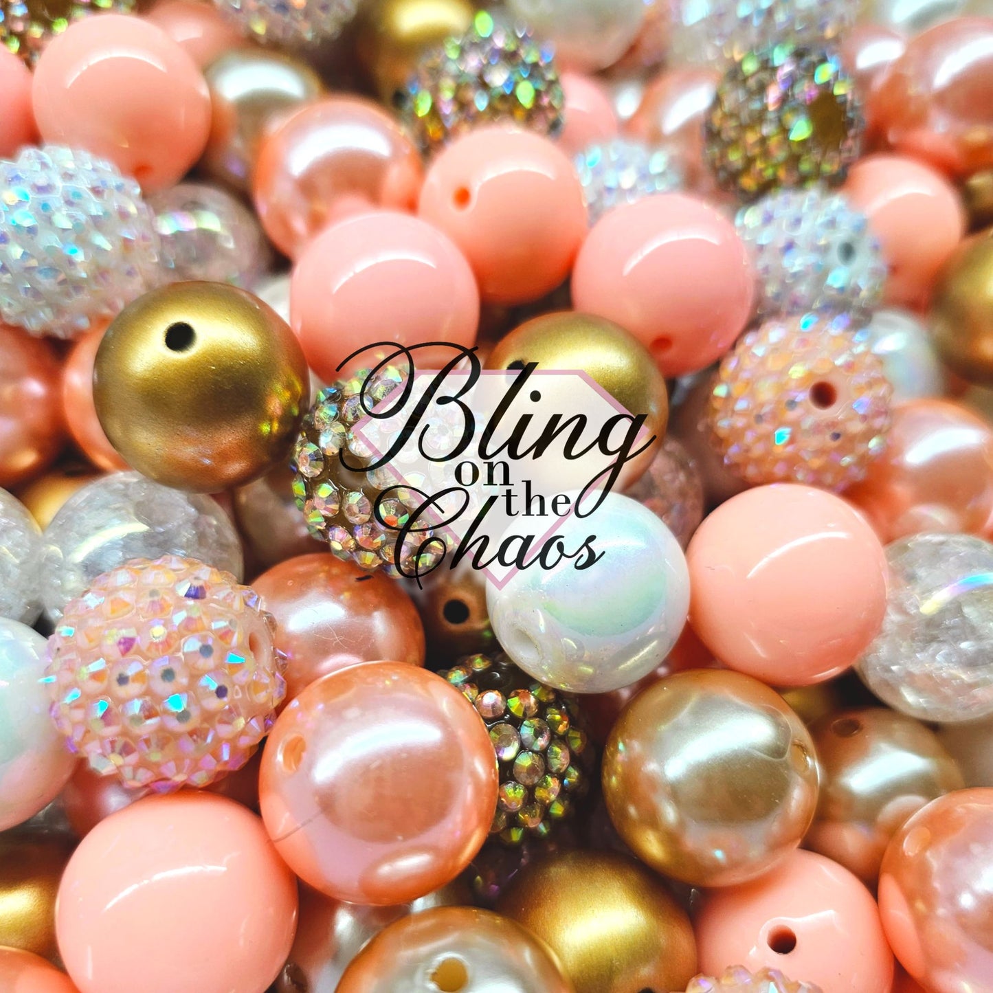 Pop The Bubbly Bubblegum 20mm-Bling on the Chaos