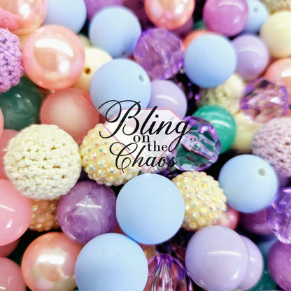 Pretty In Pastel Bubblegum 20mm-Bling on the Chaos