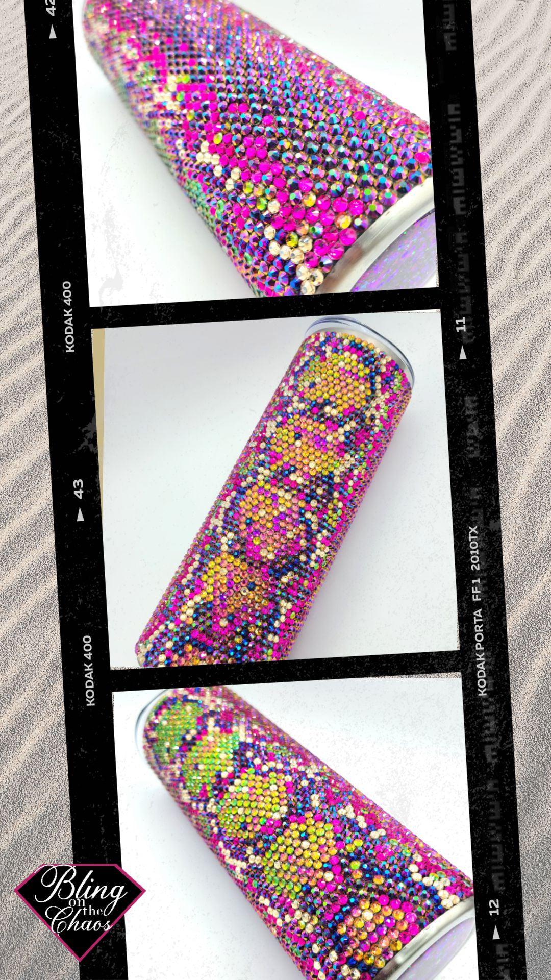 Jewel Python Python Pattern Jewel Colourway – Bling on the Chaos