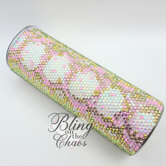 Python Pattern Pink Colourway-Template-Bling on the Chaos