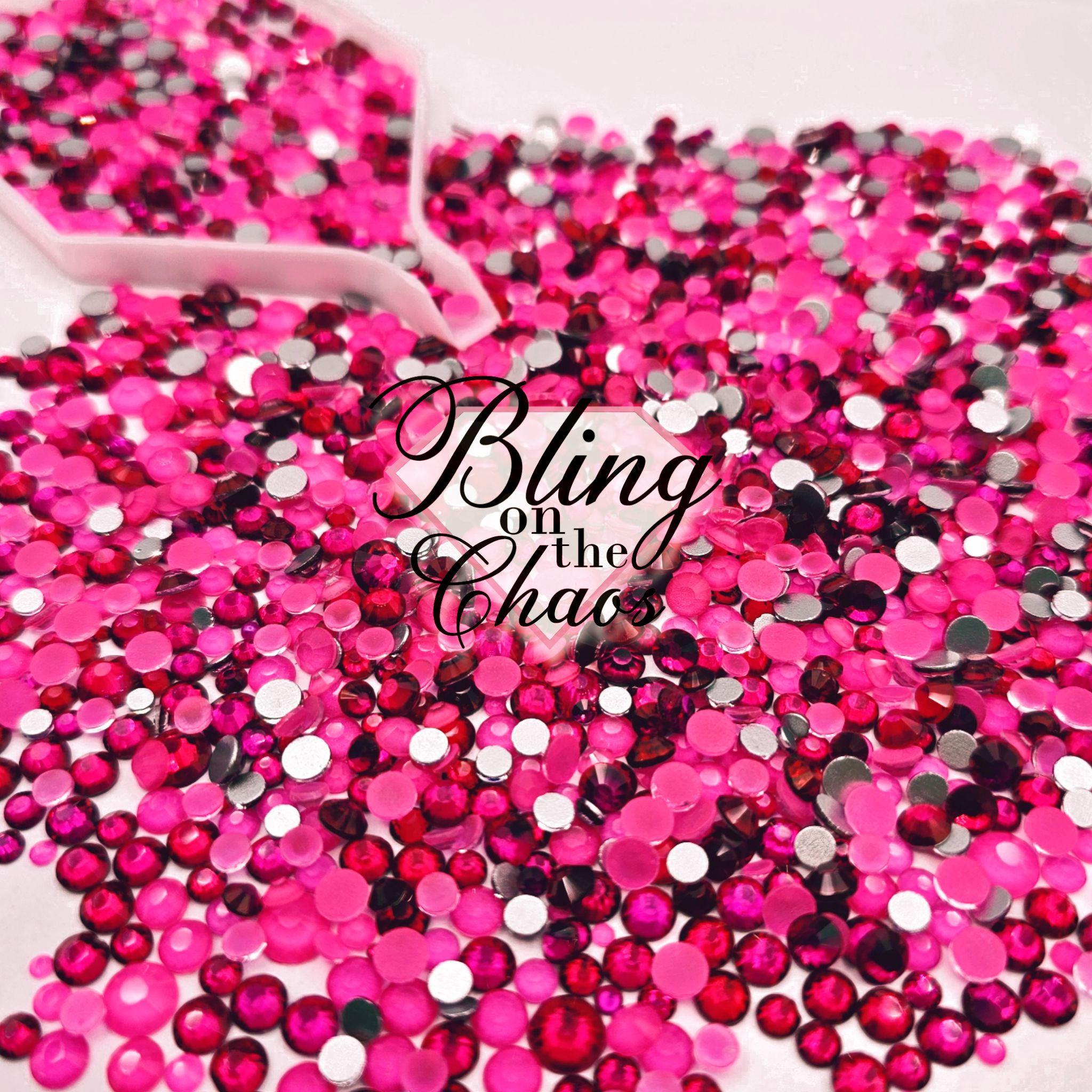 Raspberry Rumba Glow Specialty Mix – Bling on the Chaos