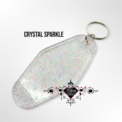 Retro Motel Keychain Blank-Keychain-Bling on the Chaos