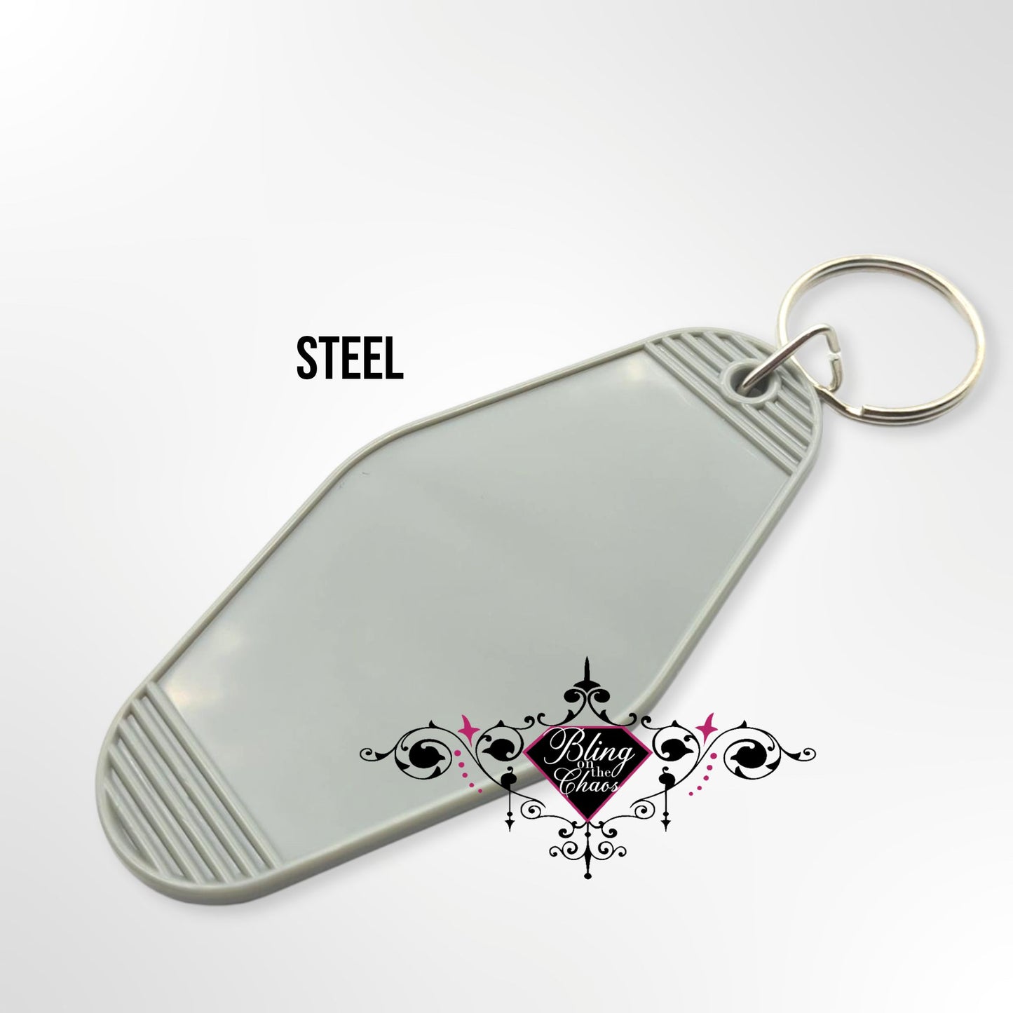 Retro Motel Keychain Blank-Keychain-Bling on the Chaos