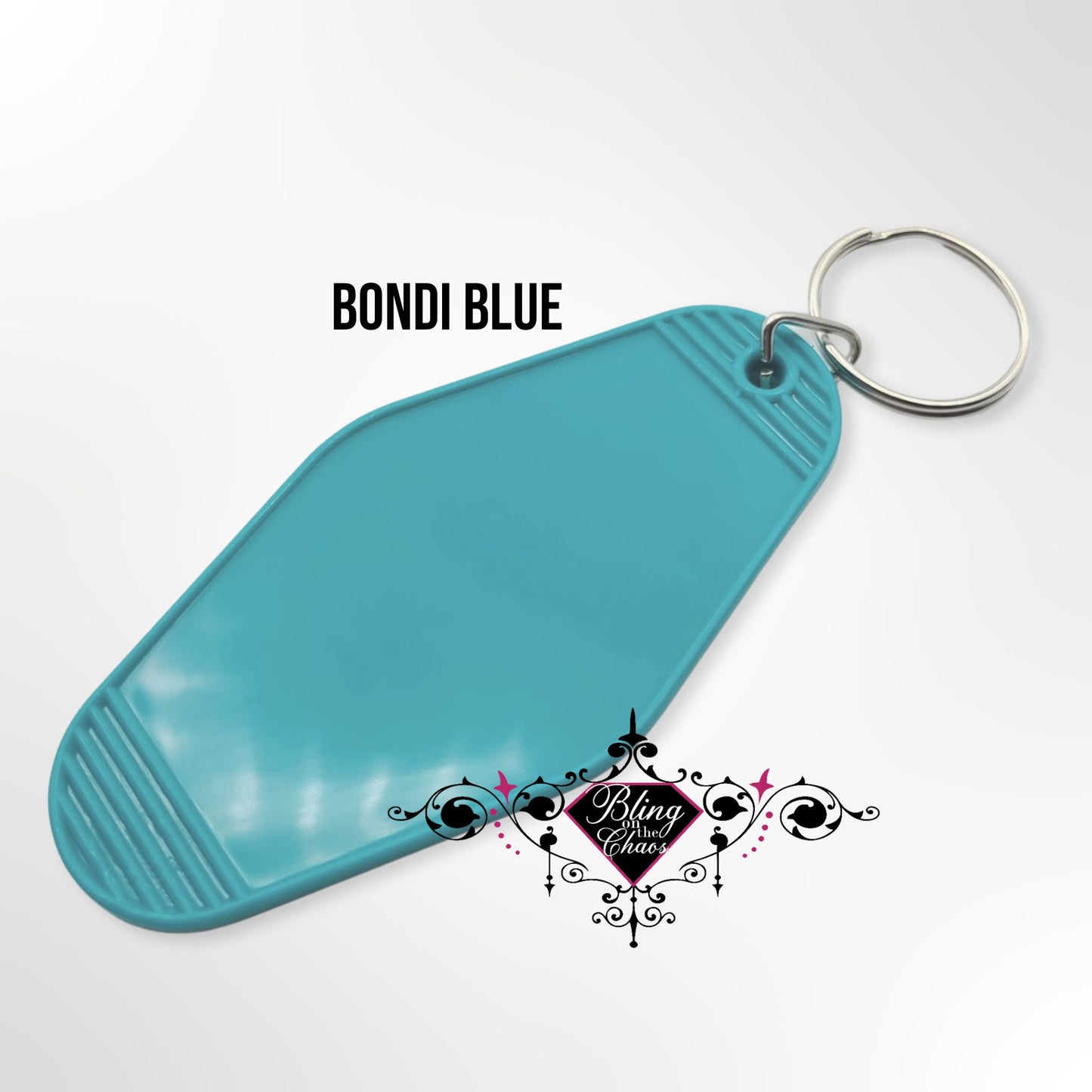 Retro Motel Keychain Blank-Keychain-Bling on the Chaos