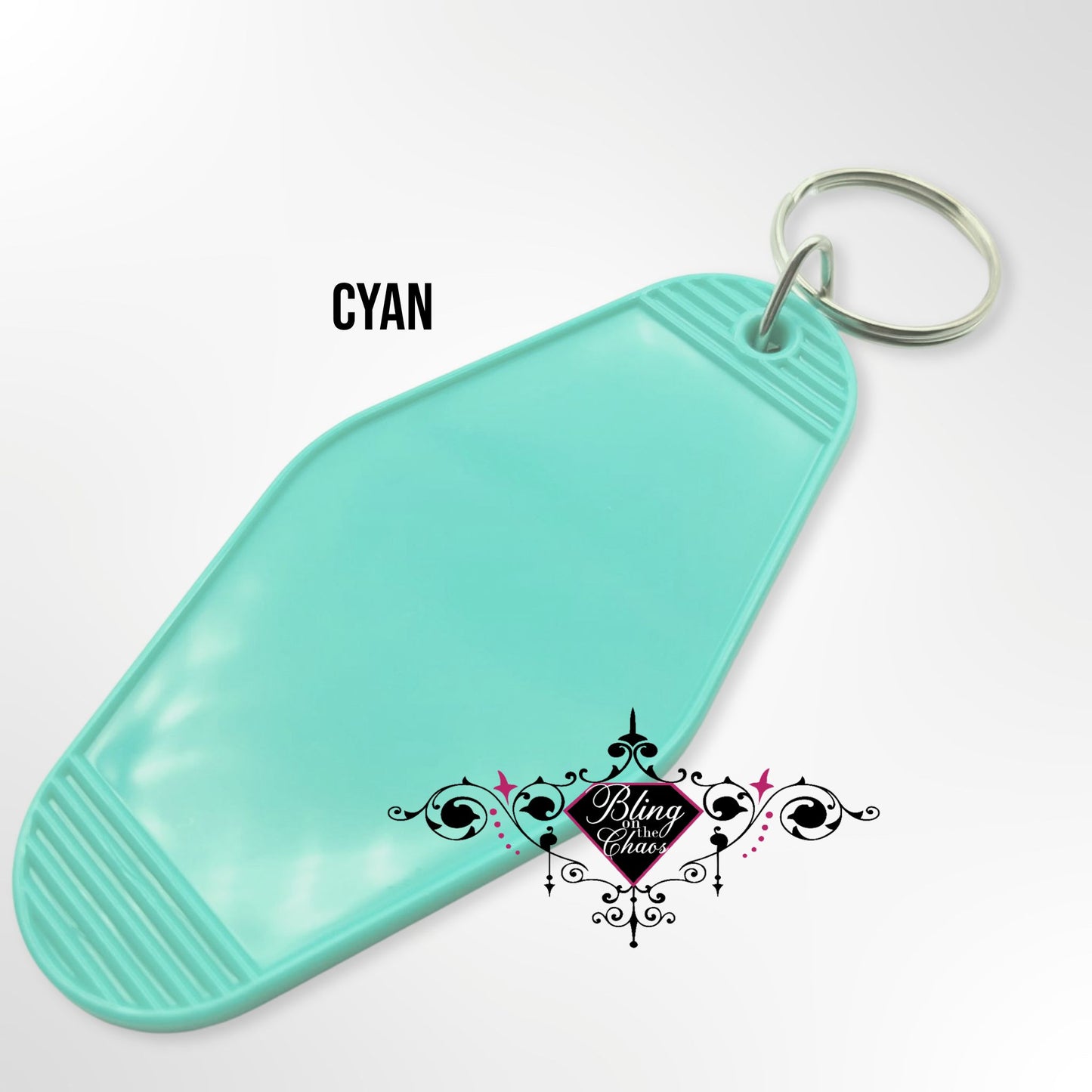 Retro Motel Keychain Blank-Keychain-Bling on the Chaos