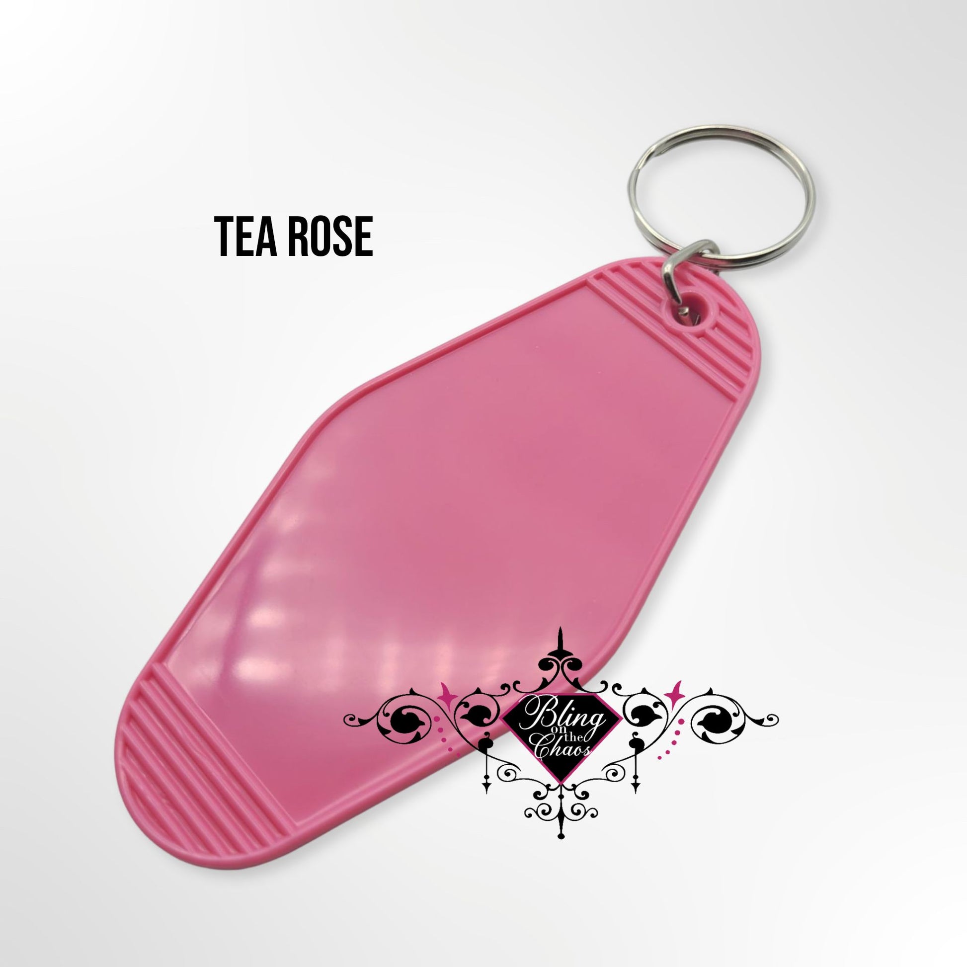 TECKWRAP Blank Motel Keychains Single / Pastel Pink