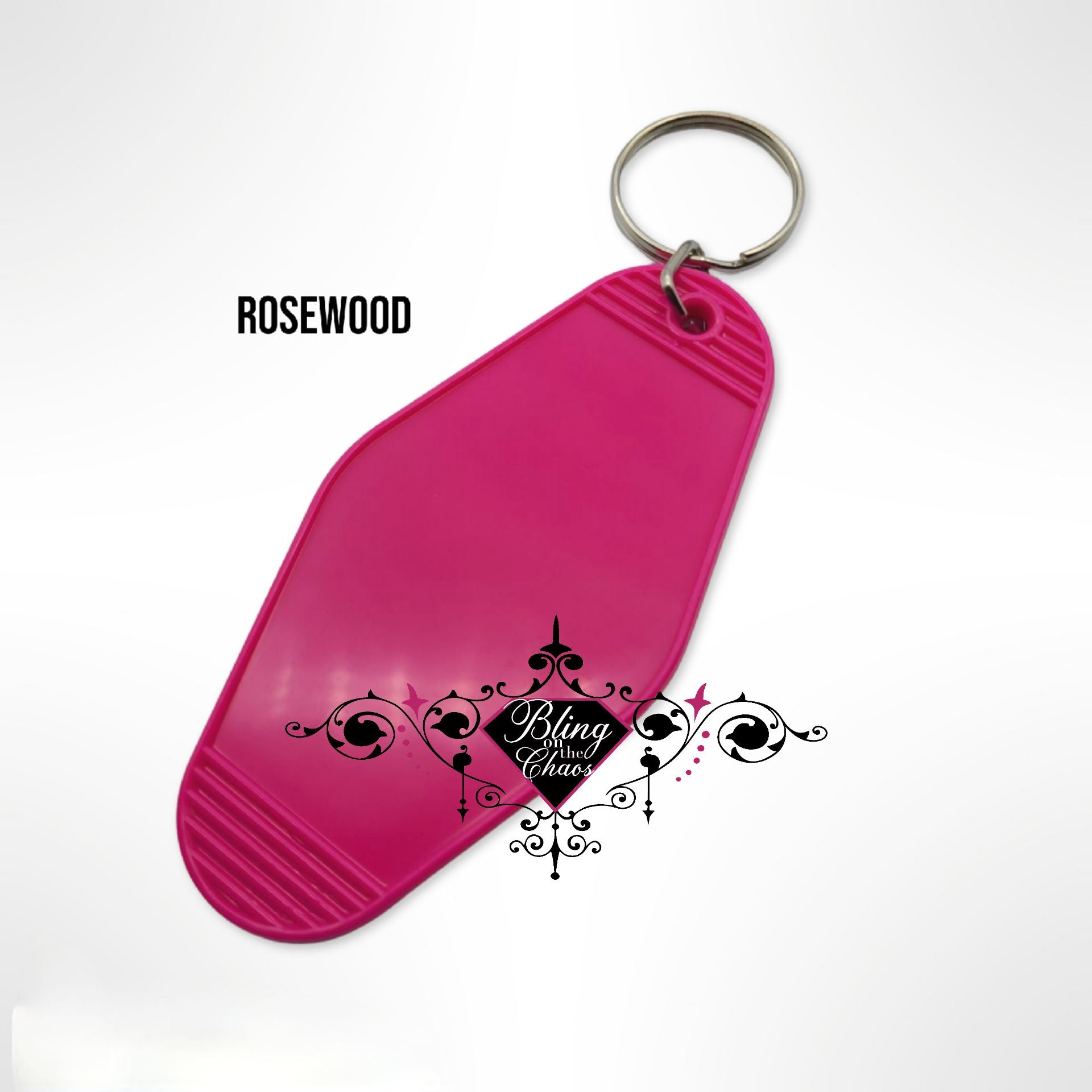 Plastic hot sale hotel keychain