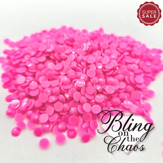 Rose Solid Jelly Resin Rhinestone-Jelly Resin Rhinestones-Bling on the Chaos