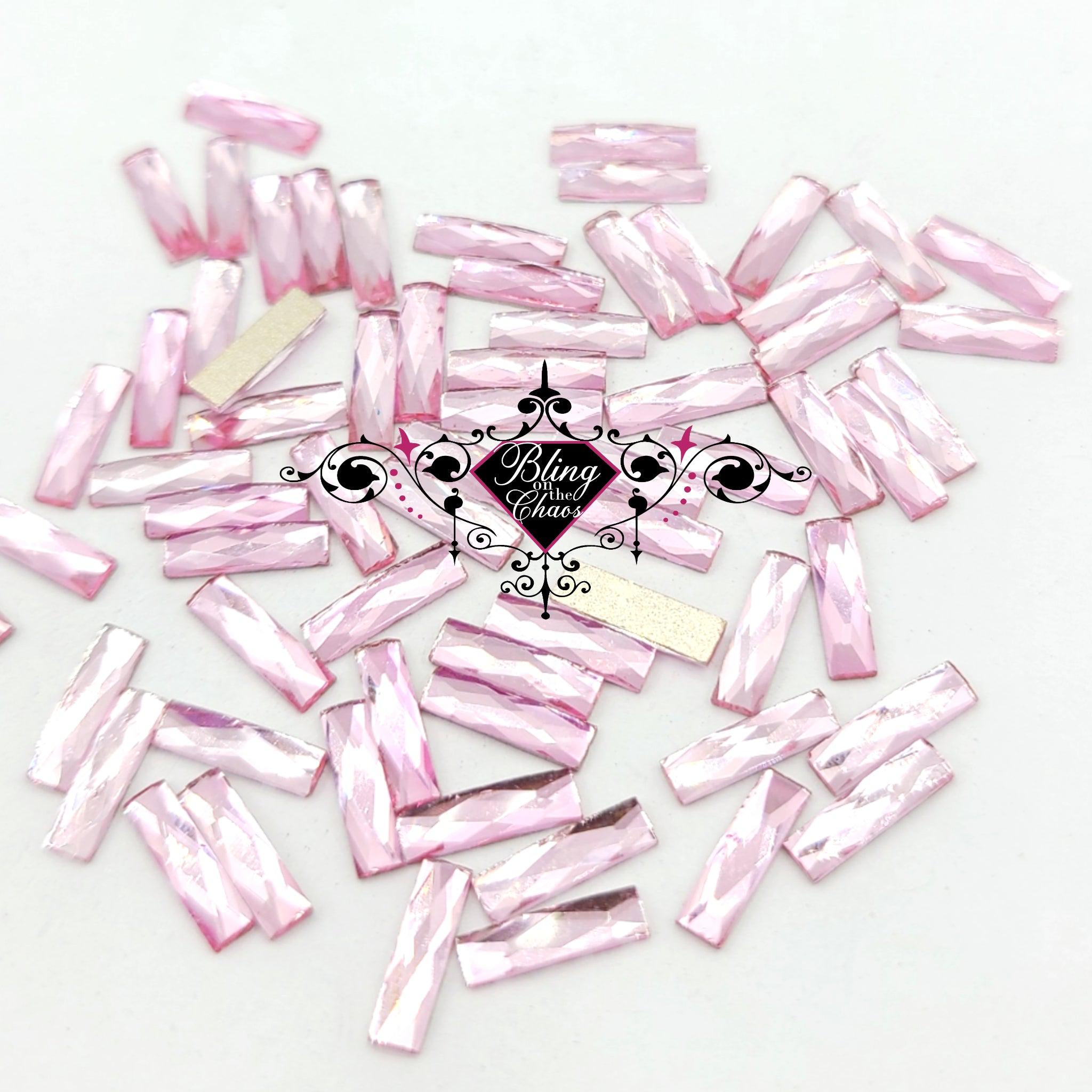 Rectangle Rhinestone Pattern Sprinkle Rectangle Rhinestones – Bling on the Chaos