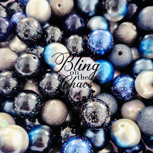 Starry Nights Bubblegum 20mm-Bling on the Chaos