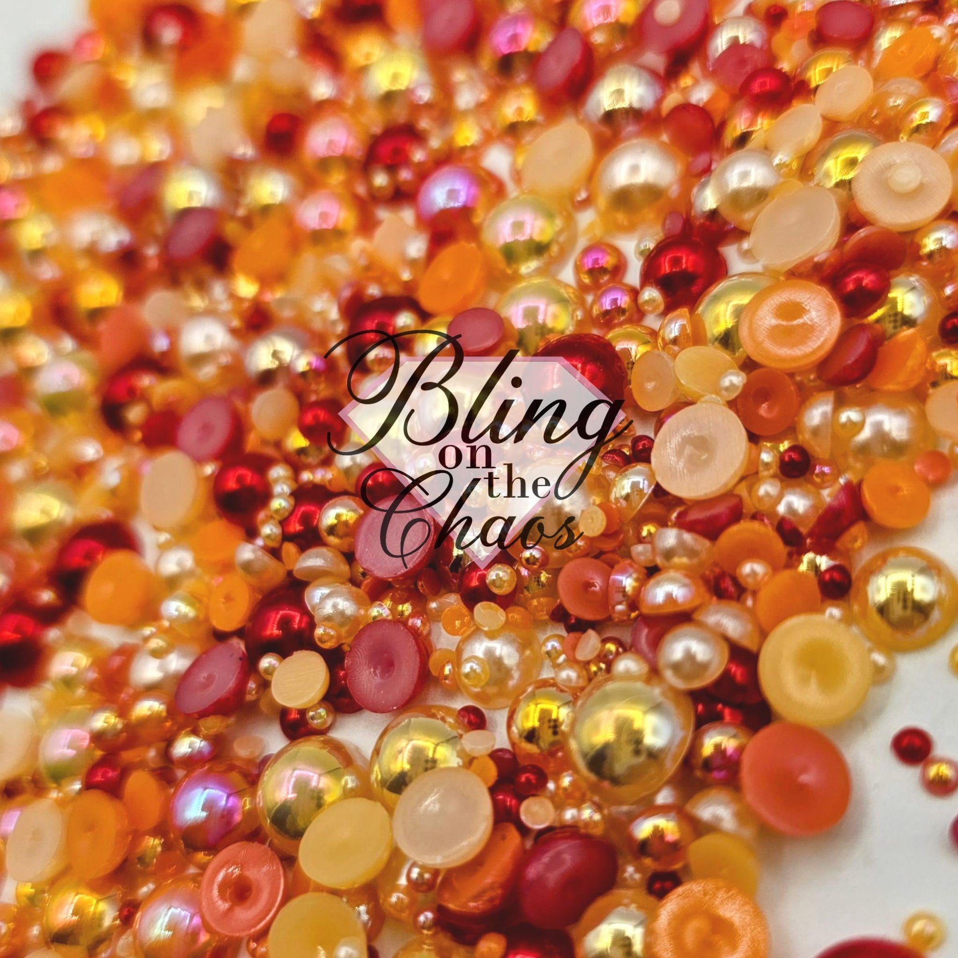 Sweet Potato Pie Pearl Mix-Bling on the Chaos