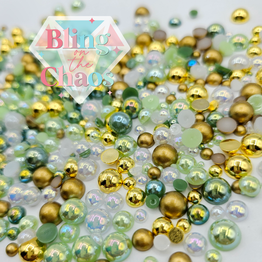 Winter Pine Pearl Mix-Bling on the Chaos