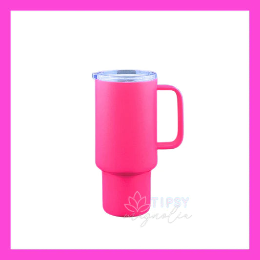 2oz Lil' Betty Hot Pink Limited Edition-Tumbler-Bling on the Chaos