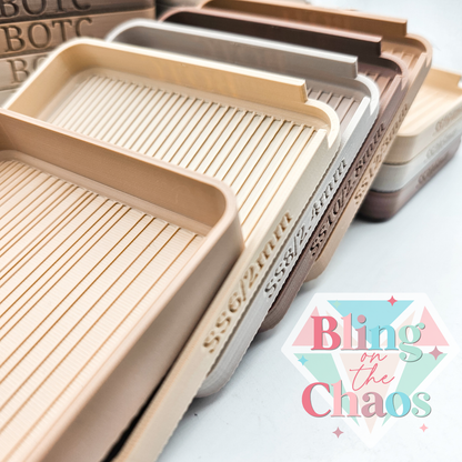 Neutral BOTC Stacking Rhinestone Shaker Trays-Tools-Bling on the Chaos