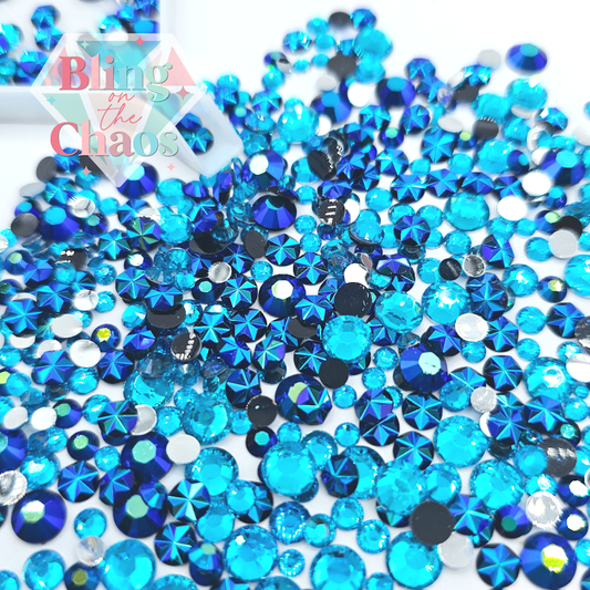 Blue Abyss Scatter Resin Specialty Mix