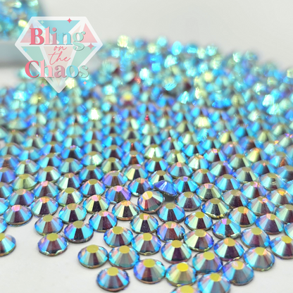 Strass AB ombre bleue
