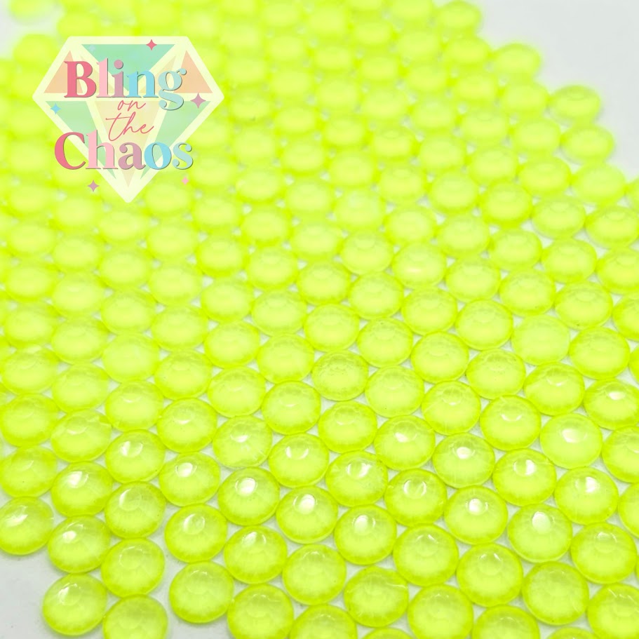 Lemon Neon Rhinestone