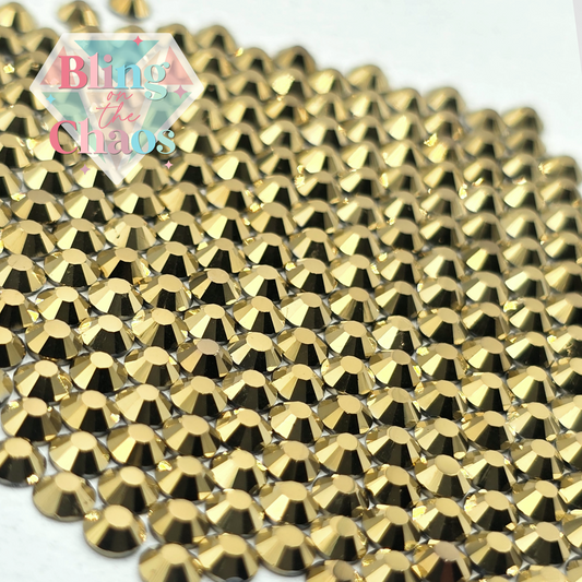 Gold Aurum Rhinestone