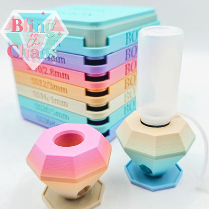 BOTC Ombre Diamond Single Glue Stand & Bottle