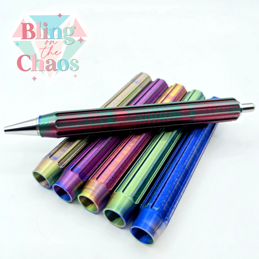 BOTC Straight Multicolour Pen Sleeve Rhinestone