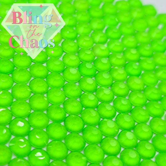 Lime Mocha Rhinestone