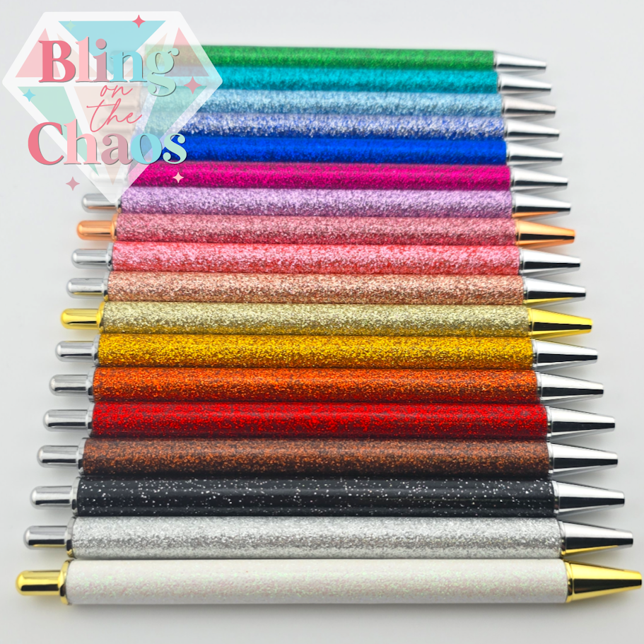 Stylo Bling et accessoires en acier inoxydable