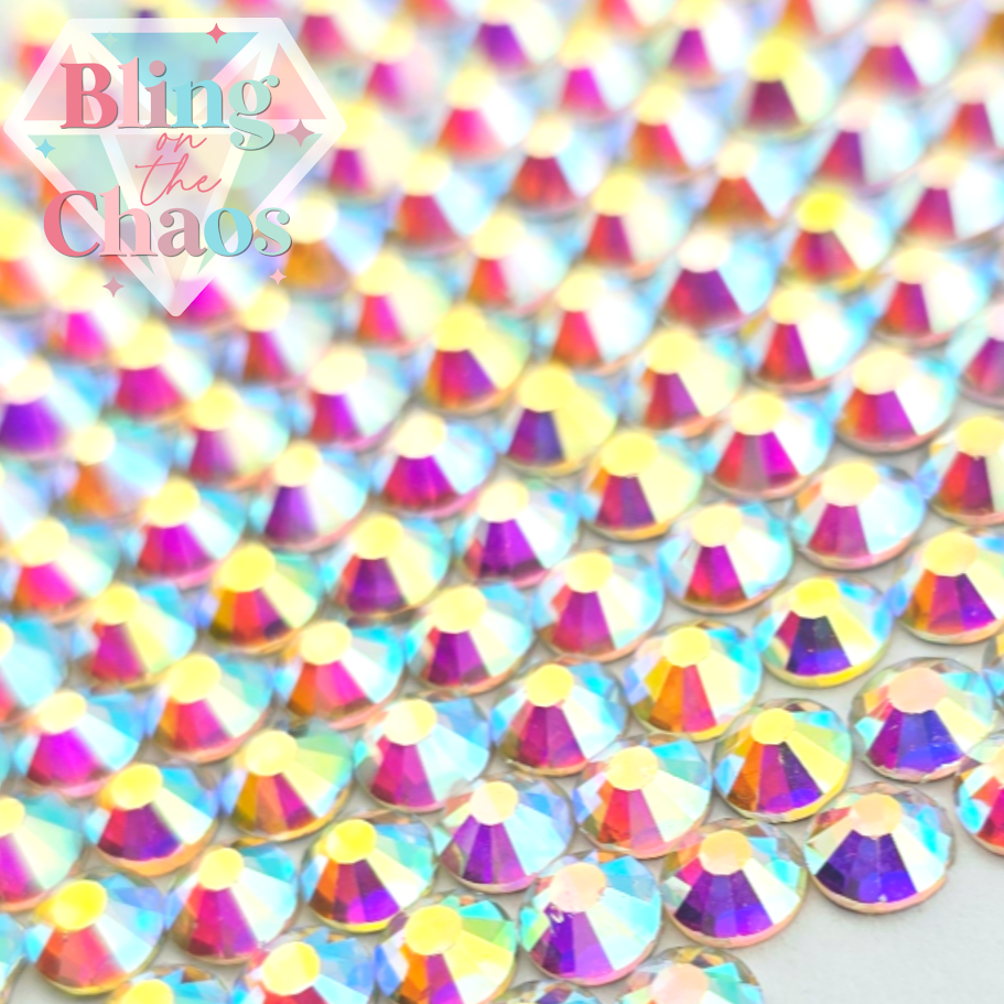 Pink Crystal AB Rhinestone