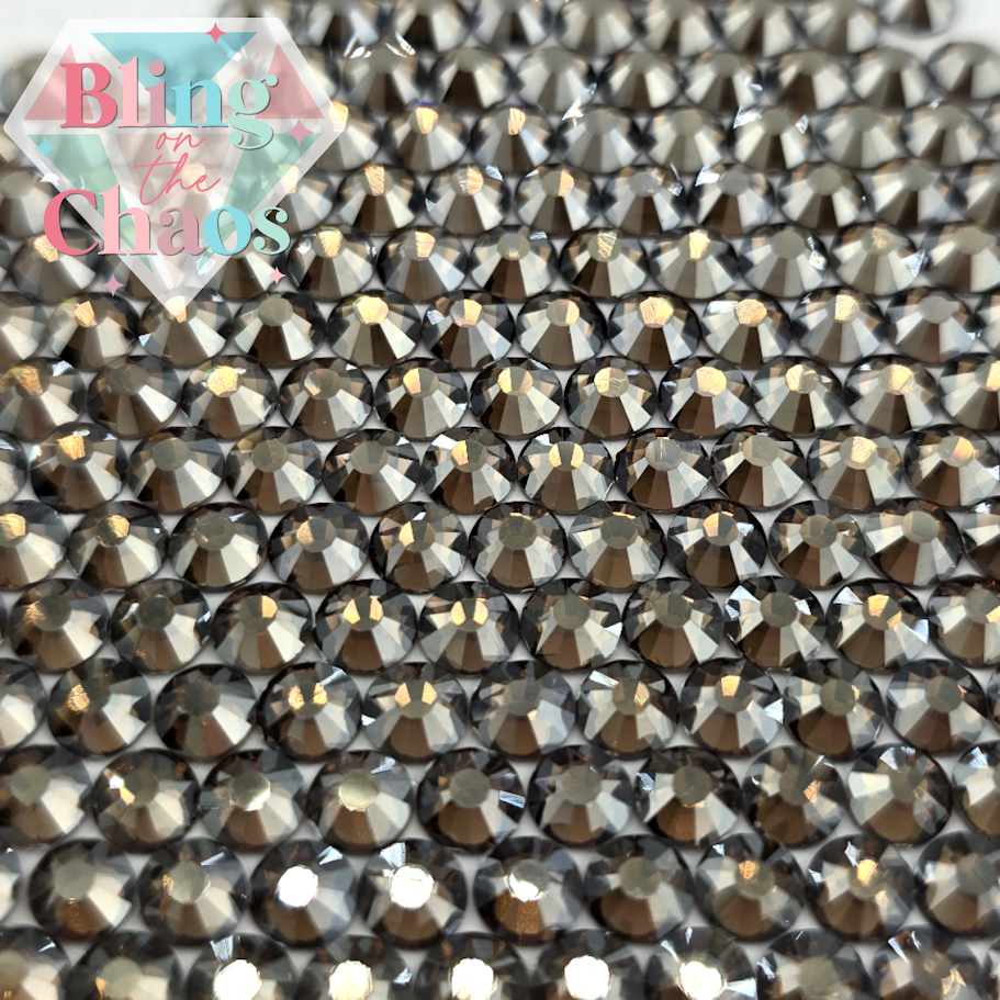 Smoke Topaz Luster Rhinestone