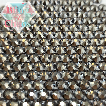 Smoke Topaz Luster Rhinestone
