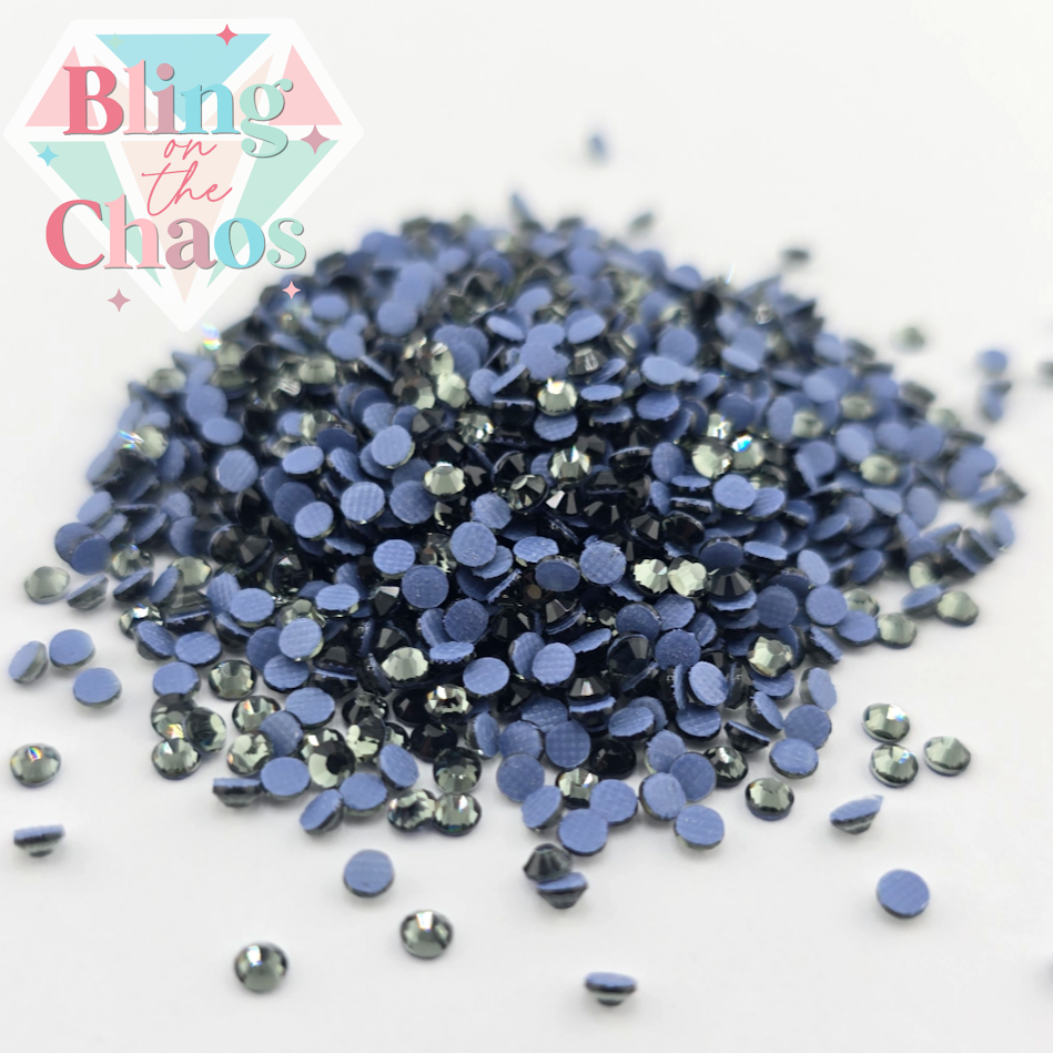 Black Diamond Hotfix Rhinestones
