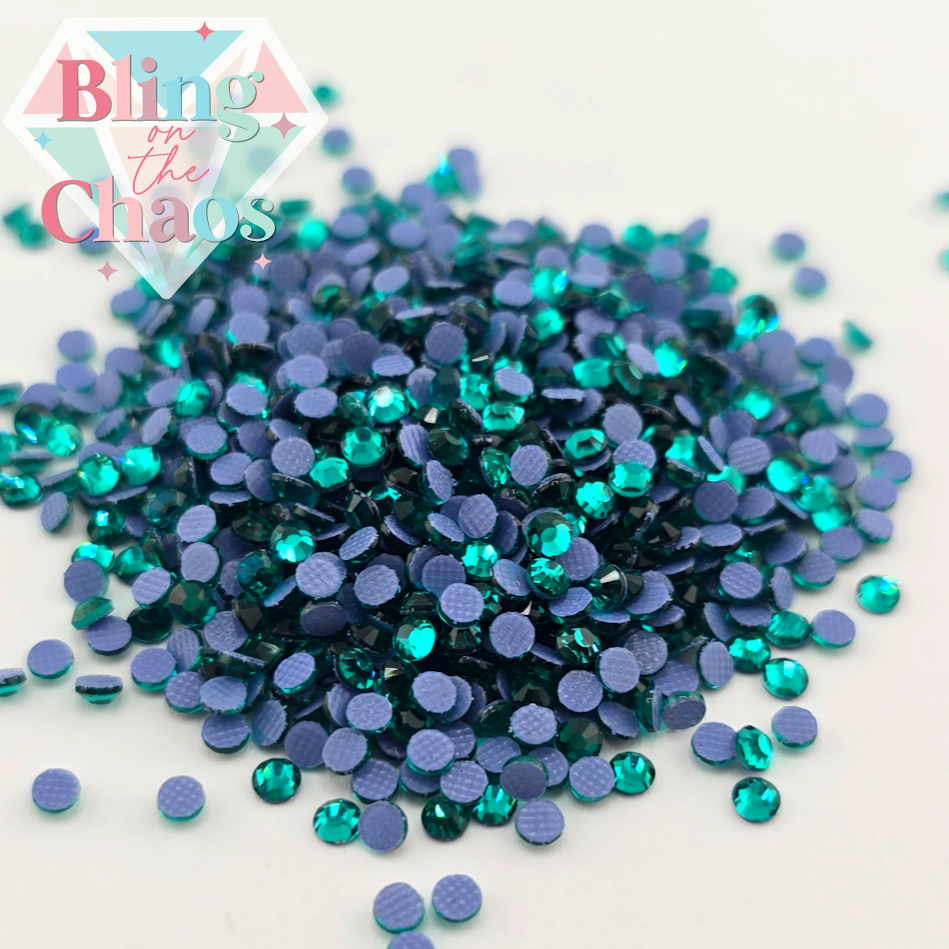 Peacock Hotfix Rhinestones