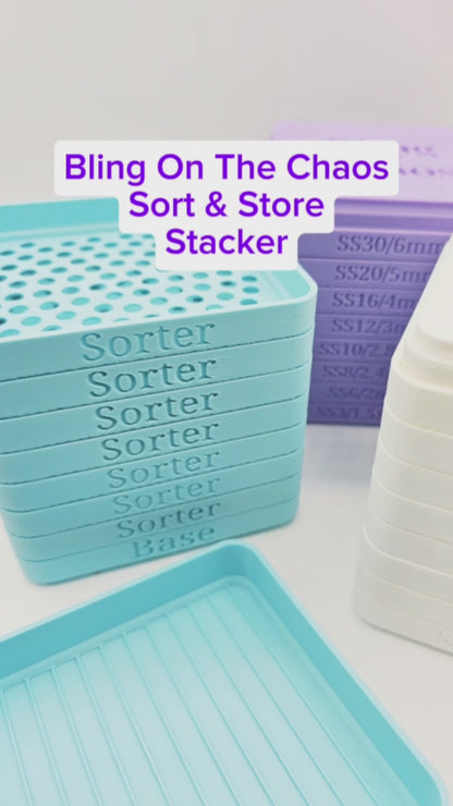 BOTC Sort & Store Rhinestone Stacker Trays