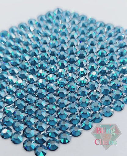 Blue Zircon Luster Rhinestone