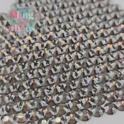 Smoke Topaz Luster Rhinestone