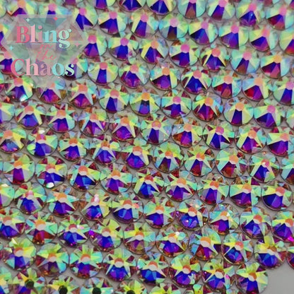 Crystal AB Lux 8x8 Cut