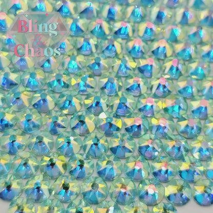 Lux Golden Hour Peridot 8x8 Cut