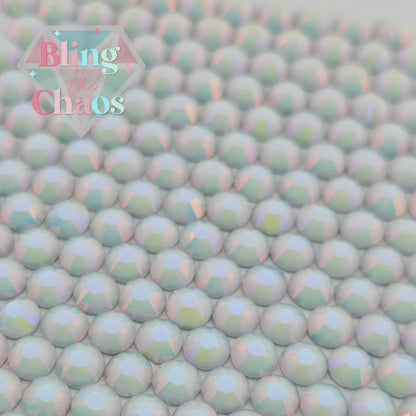 Mirage Solid White Rhinestone