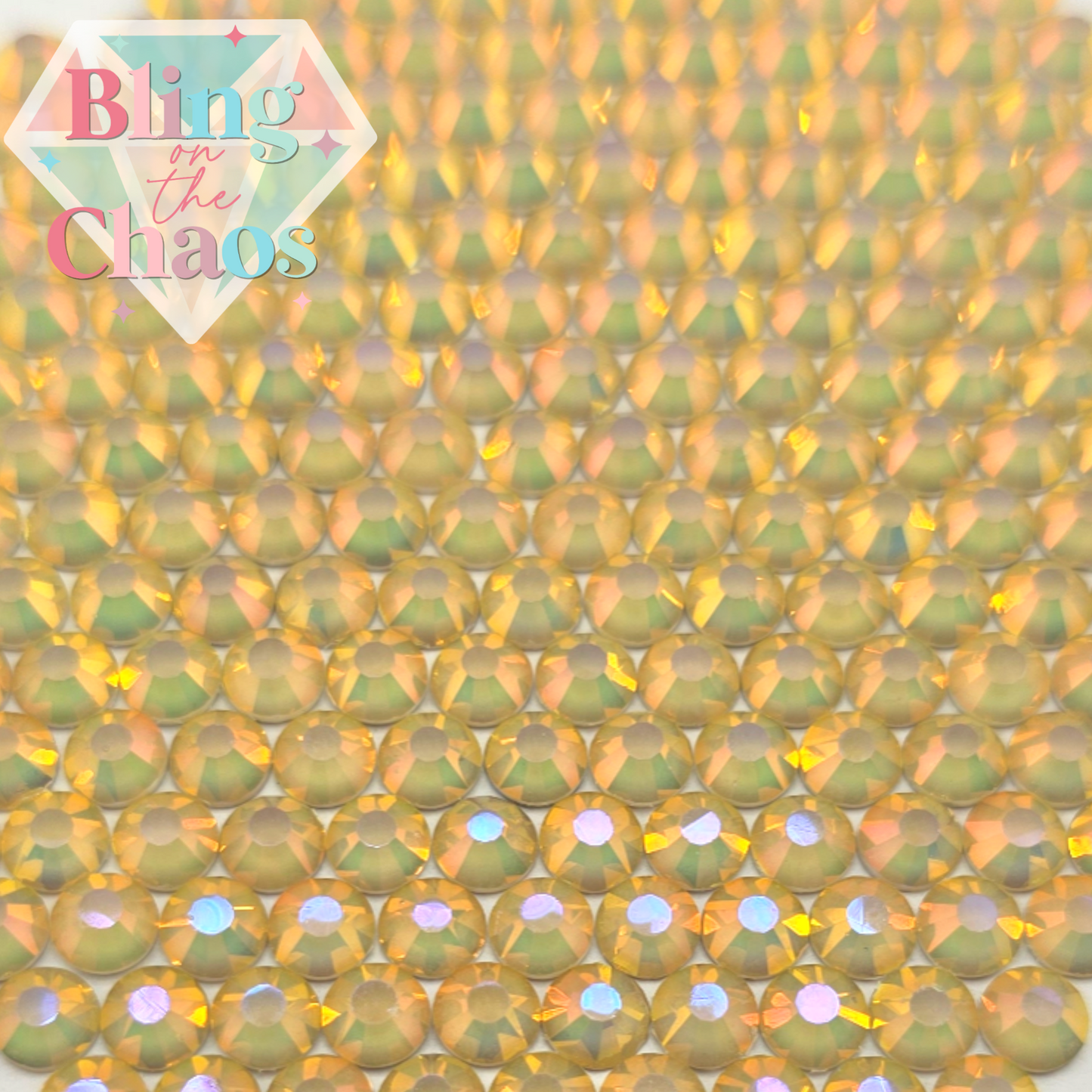 Enchanted Mocha Almond Rhinestone