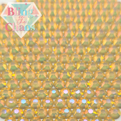 Enchanted Mocha Almond Rhinestone