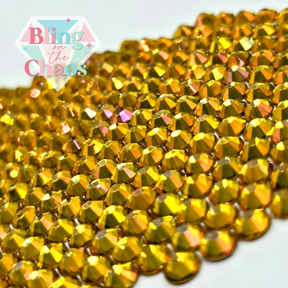 Divine Topaz Rhinestone-Glass Rhinestones-Bling on the Chaos