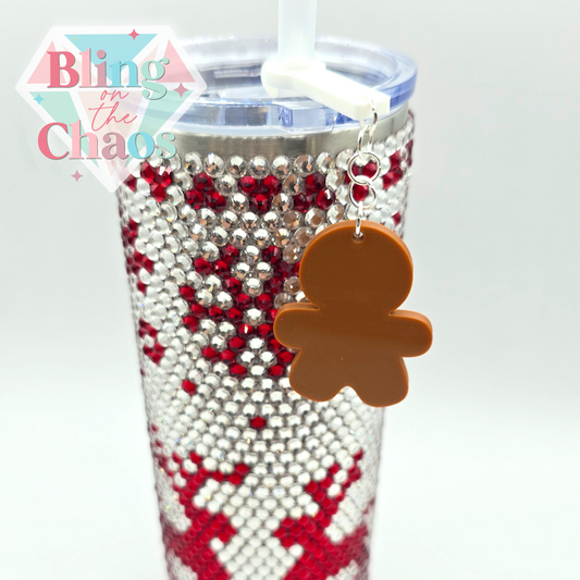 Holiday Gingerbread Straw Swinger