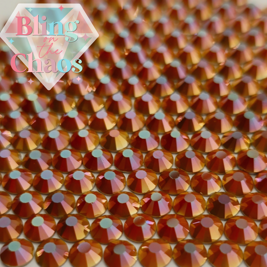 Strass blanc uni/blanc neige