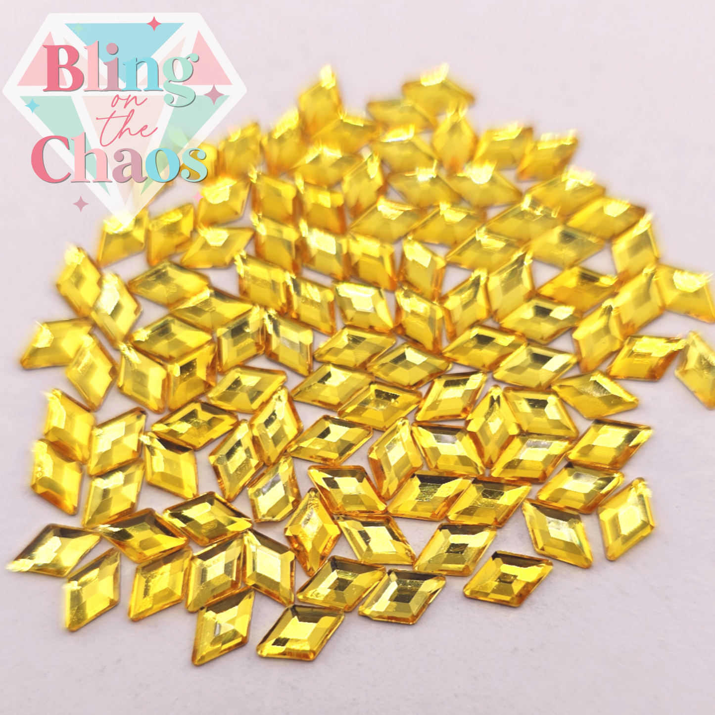 Citrine Rhombus Shape