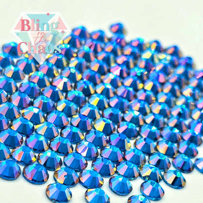 Divine Capri Blue Rhinestone